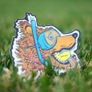 waboba die cut stickers printed by comgraphx