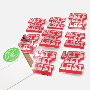 Custom sticker samples