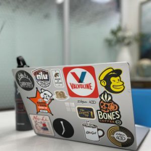 custom printed die cut stickers by comgraphx