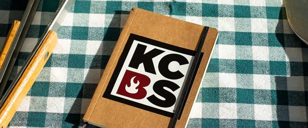 logo sticker compliments a notebook